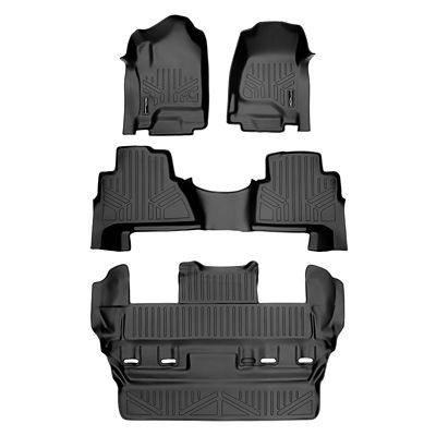 SMARTLINER 1st Row Custom Fit Floor Liners Compatible with 2022-2025 Lexus NX, Gasoline