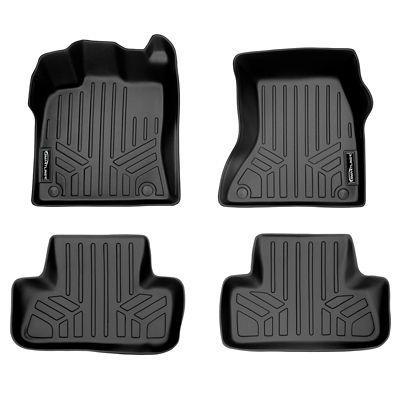 SMARTLINER 3 Rows Custom Fit Floor Liners Compatible with 2017-2021 Mercedes-Benz AMG GLC 43 Coupe, Gasoline