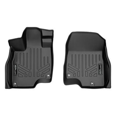 SMARTLINER 2 Rows Custom Fit Floor Liners Compatible with 2020-2025 GMC Sierra 2500 HD Double Cab, Gasoline, Bench or Bucket