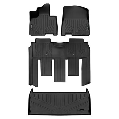 SMARTLINER 2nd Row Custom Fit Floor Liners Compatible with 2019-2025 BMW X4 30i, Gasoline