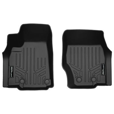 SMARTLINER 3 Rows Custom Fit Floor Liners Compatible with 2019-2025 Jeep Wrangler Unlimited 4 Door Gasoline Cargo Non Flat Load