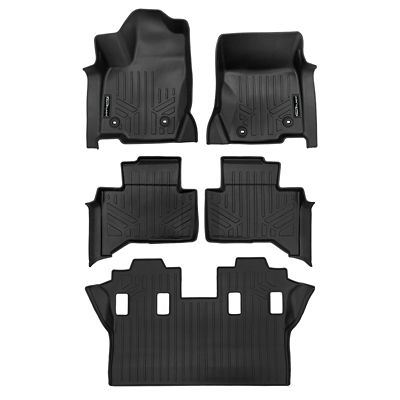 SMARTLINER 2nd Row Custom Fit Floor Liners Compatible with 2024-2025 Subaru Impreza, Gasoline