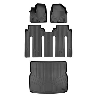 SMARTLINER 1st Row Custom Fit Floor Liners Compatible with 2020-2025 BMW X4 M Competition, Gasoline