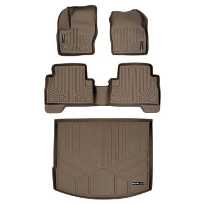 SMARTLINER 1st Row Custom Fit Floor Liners Compatible with 2019-2022 Lexus UX, Gasoline