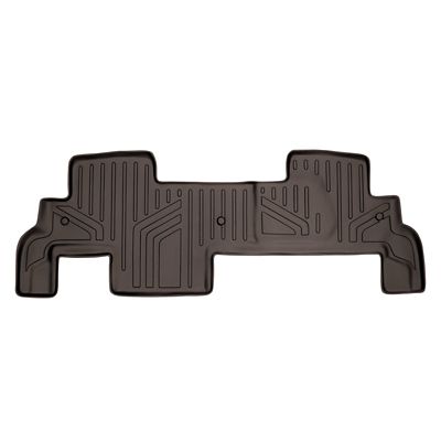 SMARTLINER 3 Rows Custom Fit Floor Liners Compatible with 2018-2023 Toyota Tacoma Double Cab Gasoline Carpet Manual 5 ft Bed