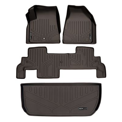 SMARTLINER 1st Row Custom Fit Floor Liners Compatible with 2013-2016 Mazda CX5, Gasoline