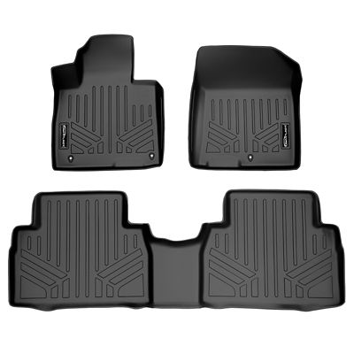 SMARTLINER 3 Rows Custom Fit Floor Liners Compatible with 2007-2010 Ford Edge Gasoline Not for SEL SEL Plus Limited or Sport