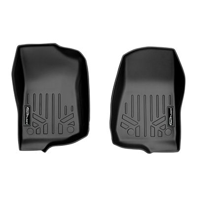 SMARTLINER 3 Rows Custom Fit Floor Liners for 2011-2017 Ford Expedition EL 7 Passenger, Gasoline, Fits 2nd Row Bucket Seats