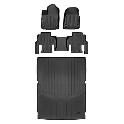 SMARTLINER 3 Row Floor Liners for 2023 - 2025 Jeep Grand Wagoneer L 7 Passenger (2)