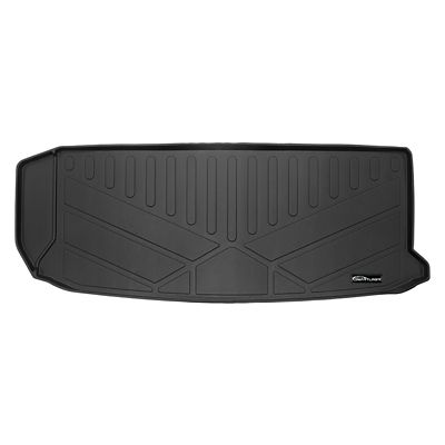 SMARTLINER 2 Rows Custom Fit Floor Liners Compatible with 2015-2025 Ford F150 Super Cab, Gasoline, or Vinyl, Over the Hump