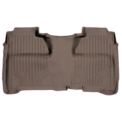SMARTLINER 2nd Row Custom Fit Floor Liners Compatible with 2015-2020 Chevrolet Tahoe 8 Passenger, Gasoline, Fits Bench Seats