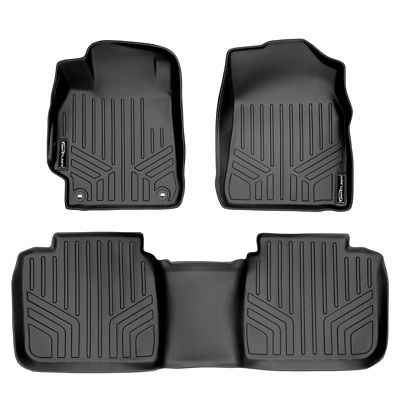 SMARTLINER 2 Rows Custom Fit Floor Liners Compatible with 2021-2025 Mercedes-Benz AMG GLE S Coupe, Gasoline