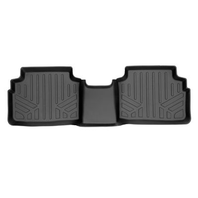 SMARTLINER 2-Row Custom-Fit Floor Liners with 2014-2018 GMC Sierra 1500 Crew Cab, Gas, No Over-Hump