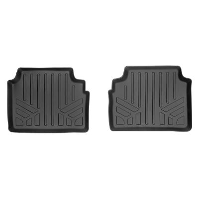 SMARTLINER 2 Rows Custom Fit Floor Liners for 2023-2025 Land Rover Defender 130 8 Passenger, Gasoline, 2nd Row Bench Seats