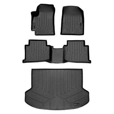 SMARTLINER 2nd Row Custom Fit Floor Liners Compatible with 2023-2025 Toyota Crown, Gasoline