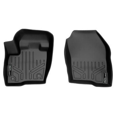 SMARTLINER 2 Rows Custom Fit Floor Liners for 2019-2021 Hyundai Tucson, Gasoline, Without Hook Retentions on 2nd Row