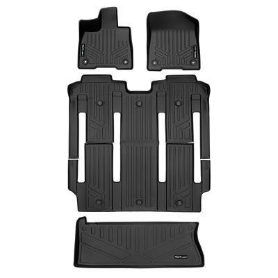 SMARTLINER 2nd Row Custom Fit Floor Liners Compatible with 2022-2025 Hyundai Elantra N, Gasoline