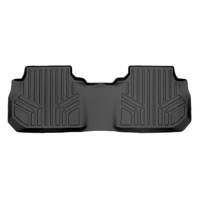 SMARTLINER 3 Rows Custom Fit Floor Liners Compatible with 2021-2025 Nissan Rogue, Gasoline, Cargo Fits in Upper Position