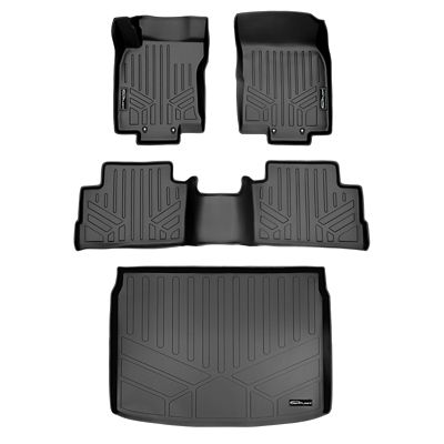 SMARTLINER 2 Rows Custom Fit Floor Liners Compatible with 2014-2015 Hyundai Tucson, Gasoline