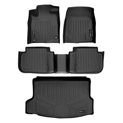 SMARTLINER 1st Row Custom Fit Floor Liners Compatible with 2014-2019 Mercedes-Benz AMG CLA 45, Gasoline