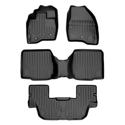 SMARTLINER 3 Row Floor Liners For 2011 - 2014 Ford Explorer 7 Passenger (3)