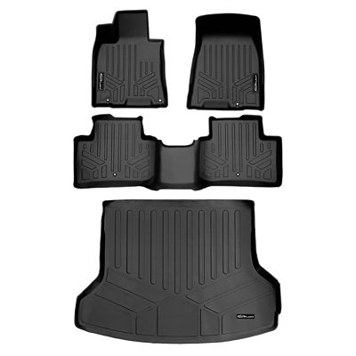 SMARTLINER 1st Row Custom Fit Floor Liners Compatible with 2019-2022 Mercedes-Benz A-Class Sedan, Gasoline