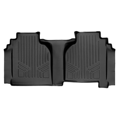 SMARTLINER 2nd Row Custom Fit Floor Liners Compatible with 2017-2024 Nissan Titan Crew Cab, Gasoline, Carpet, Bucket Seats Only