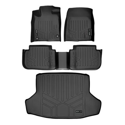 SMARTLINER 2nd Row Custom Fit Floor Liners Compatible with 2018-2022 Toyota C-HR, Gasoline