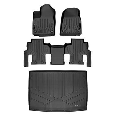 SMARTLINER 2nd Row Custom Fit Floor Liners Compatible with 2020-2025 Subaru Outback, Gasoline