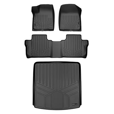 SMARTLINER 2 Rows Custom Fit Floor Liners Compatible with 2016-2018 Hyundai Tucson, Gasoline