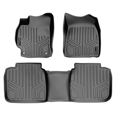 SMARTLINER 3rd Row Custom Fit Floor Liners for 2007-2017 Lincoln Navigator, Gasoline, 7 Passenger, Buckets, No Center Console
