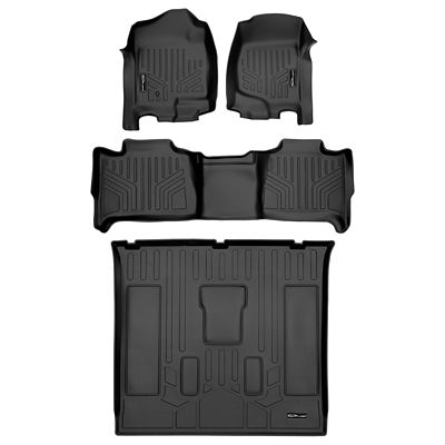 SMARTLINER Cargo Custom Fit Floor Liners Compatible with 2024-2025 Jeep Wagoneer S, Electric