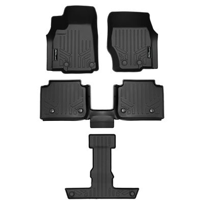 SMARTLINER 3 Row Floor Liners for 2021 - 2025 Jeep Grand Cherokee L 6 Passenger