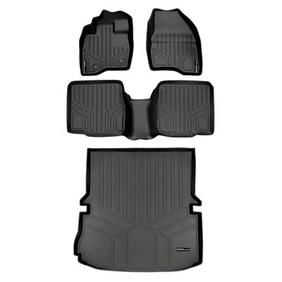 SMARTLINER 1st Row Custom Fit Floor Liners Compatible with 2021-2025 Kia Sorento, Gasoline