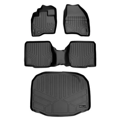 SMARTLINER 2nd Row Custom Fit Floor Liners Compatible with 2023-2025 Mercedes-Benz EQE SUV, Electric