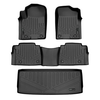 SMARTLINER 2 Rows Custom Fit Floor Liners Compatible with 2019-2025 Nissan Altima, Gasoline
