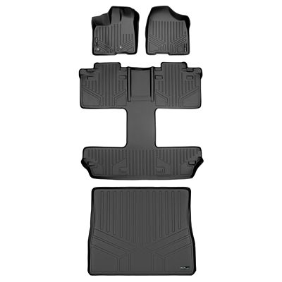 SMARTLINER 3 Rows Custom Fit Floor Liners Compatible with 2023-2025 Lexus RX, Gasoline
