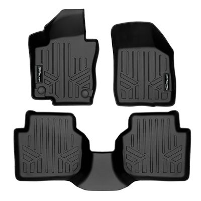 SMARTLINER 2nd Row Custom Fit Floor Liners Compatible with 2025-2025 Volvo EX40, Electric, Fits All Trims