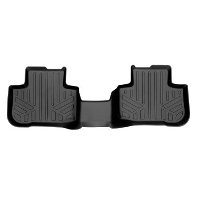 SMARTLINER 2 Rows Custom Fit Floor Liners Compatible with 2007-2016 GMC Acadia, Gasoline, Optional TrimLine for Center Console