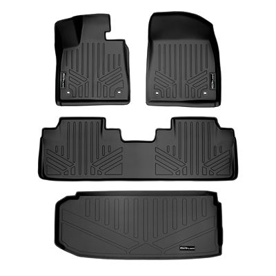 SMARTLINER Cargo Custom Fit Floor Liners Compatible with 2018-2025 Audi SQ5 Non Sportsback and Sportsback, Gasoline