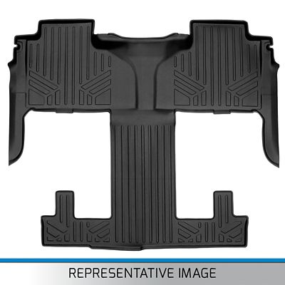 SMARTLINER 2 Rows Custom Fit Floor Liners Compatible with 2021-2024 Kia K5, Gasoline, Fits FWD Models