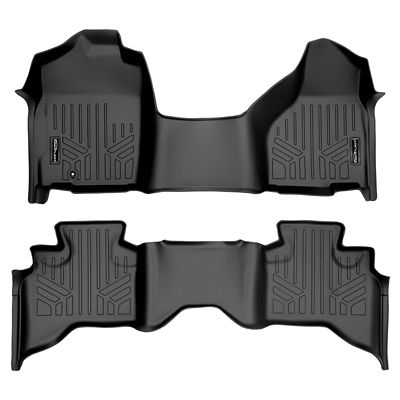 SMARTLINER 3rd Row Custom Fit Floor Liners Compatible with 2020-2025 Mercedes-Benz GLE Class SUV and 7 Passenger, Gasoline