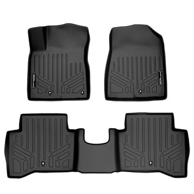 SMARTLINER 3 Rows Custom Fit Floor Liners Compatible with 2022-2026 Kia Carnival Gasoline 7 Passenger LX Non VIP Lounge Seats