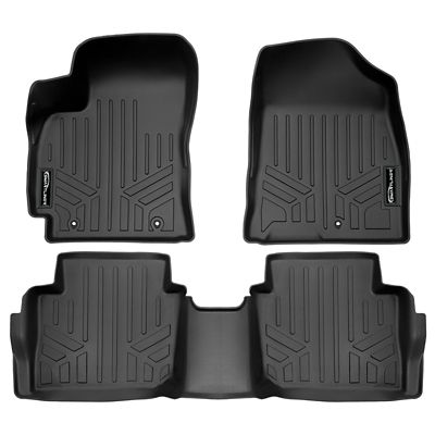 SMARTLINER Cargo Custom Fit Floor Liners Compatible with 2018-2025 Audi Q5 Non Sportsback and Sportsback, Gasoline