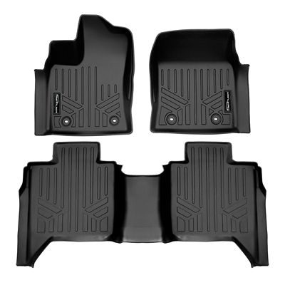 SMARTLINER 2 Row Floor Liners For 2022 - 2026 Toyota Tundra Crew Max