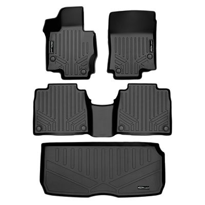 SMARTLINER 2nd Row Custom Fit Floor Liners Compatible with 2011-2013 Kia Sorento, Gasoline