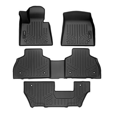 SMARTLINER 2 Rows Custom Fit Floor Liners Compatible with 2019-2024 Nissan Murano, Gasoline