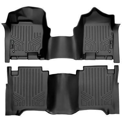 SMARTLINER 2nd Row Custom Fit Floor Liners Compatible with 2013-2018 Acura RDX, Gasoline, Fits 1st Row 8-Way Power Seat