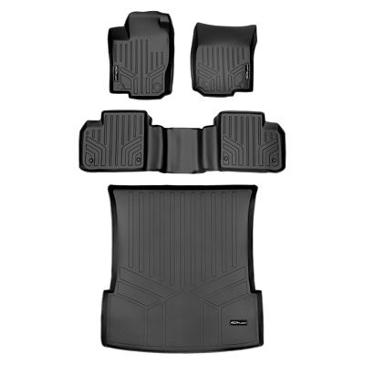 SMARTLINER 3 Rows Custom Fit Floor Liners Compatible with 2018-2022 Lexus RX L, Gasoline, Hybrid