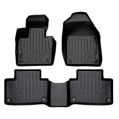 SMARTLINER 2 Row Floor Liners For 2020 - 2025 Volvo Xc90 6 Passenger